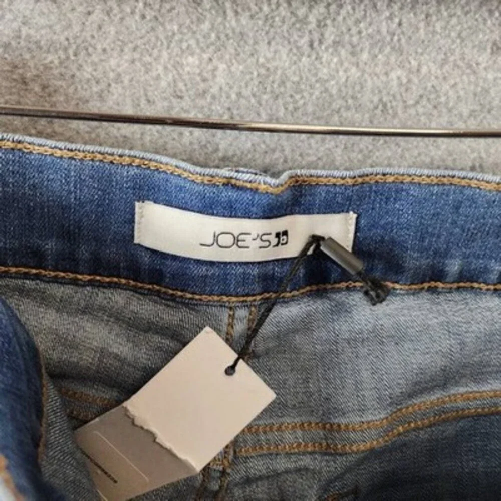 Joe's Jeans The Classic Straight Leg Jeans Men's 34 Gard Blue Denim Button Zip